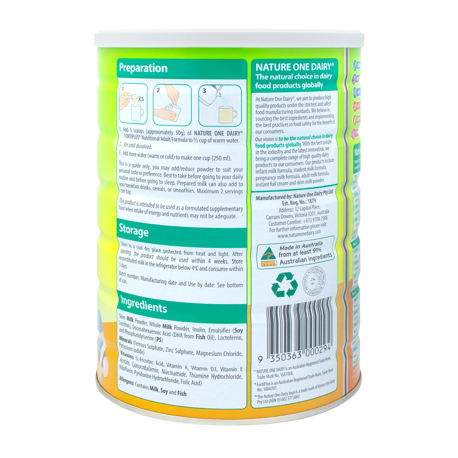 New Fortiplus back New Fortiplus back