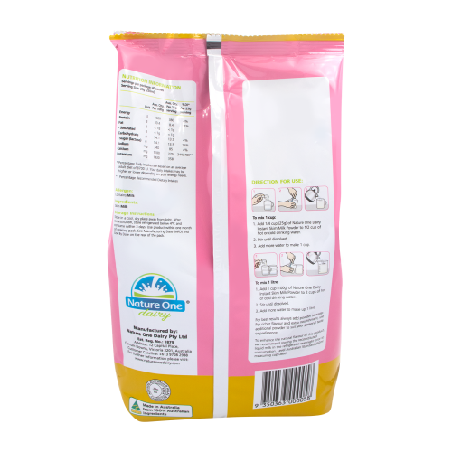 Skim Powder Pack Back