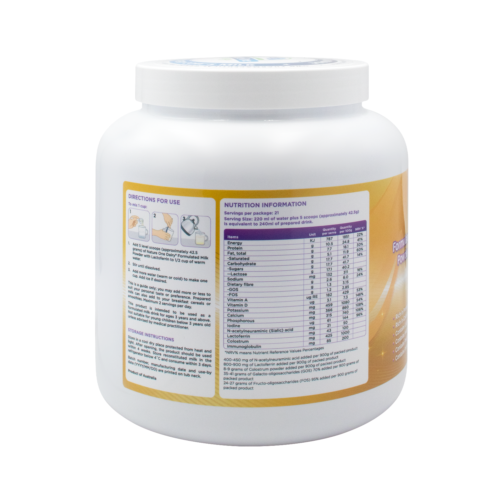 Lactoferrin NIP Lactoferrin NIP