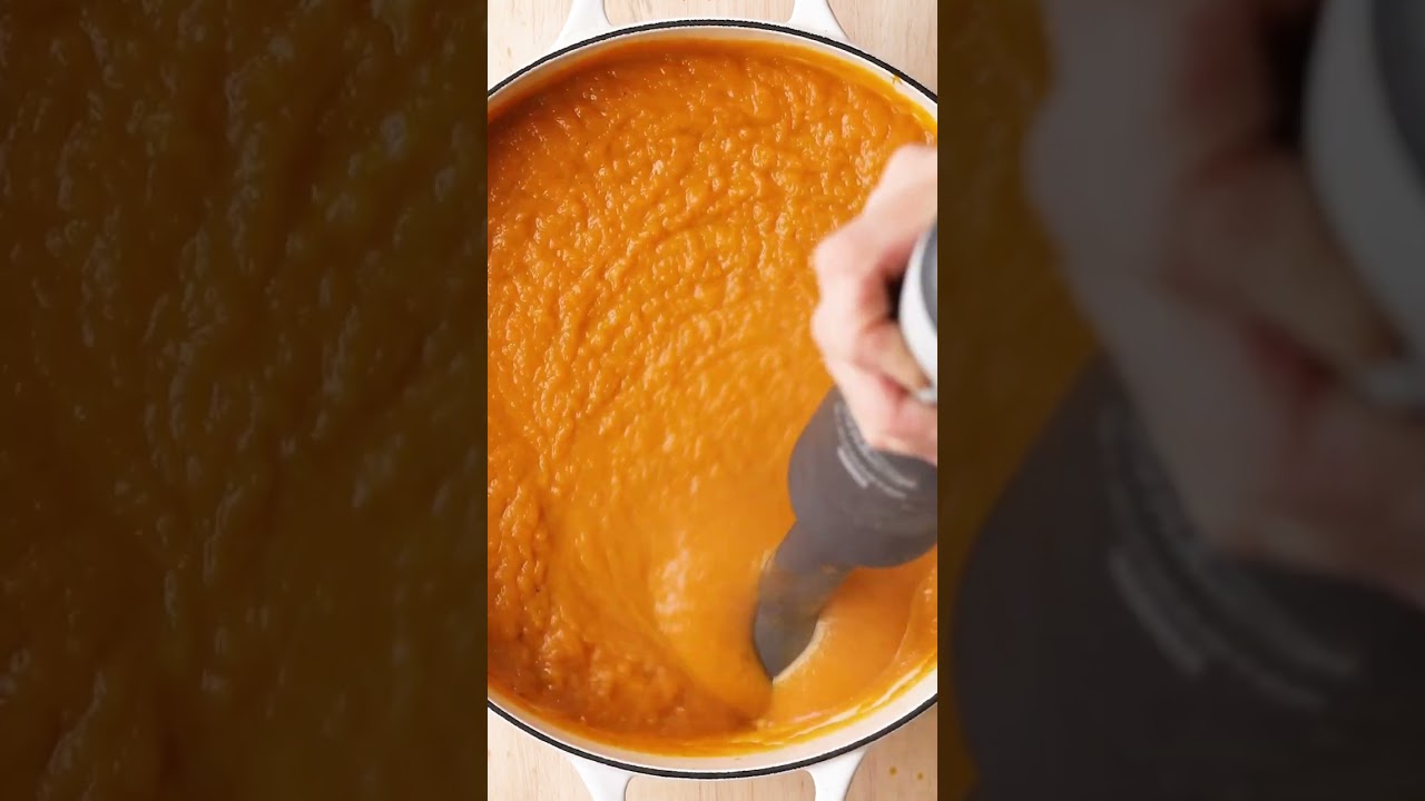 Pumpkin Sweet Potato Soup