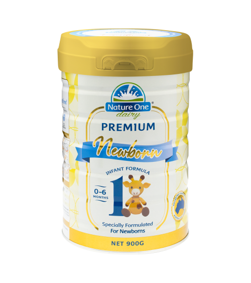 Nature One Dairy Premium with 2-MOs – Newborn Formula Step 1 900g