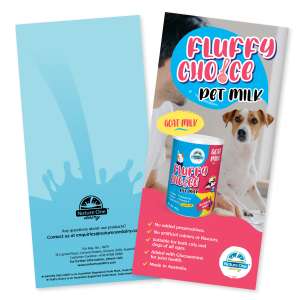 Fluffy Choice Pet Milk Brochure icon
