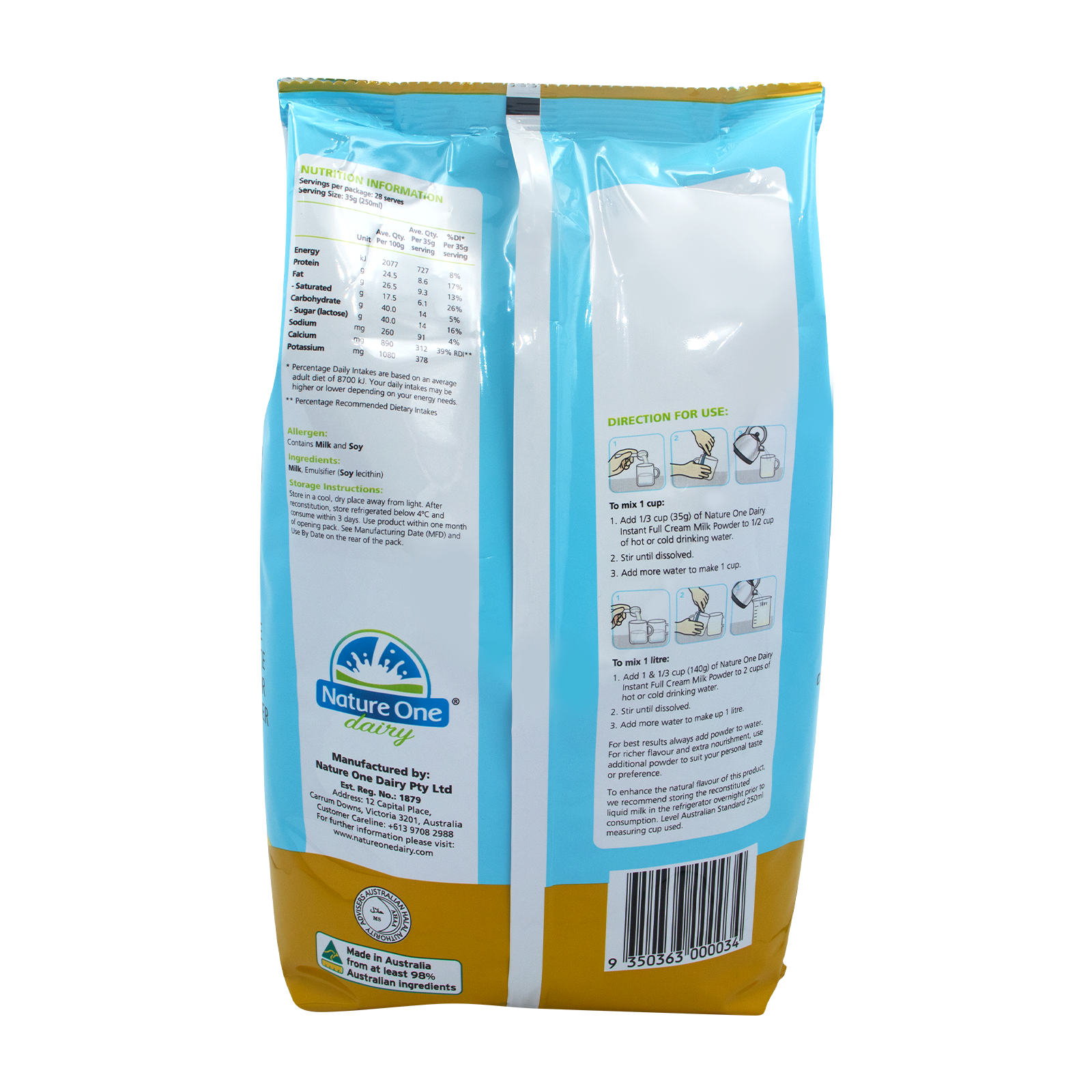 Full Cream Powder Pack_Back