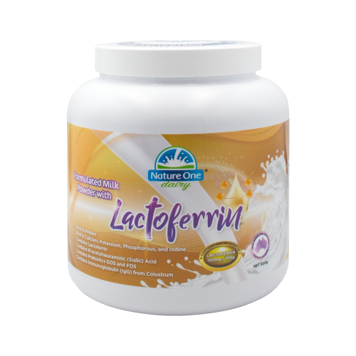Nature One Dairy Formulated Milk Powder with Lactoferrin Tub 900G